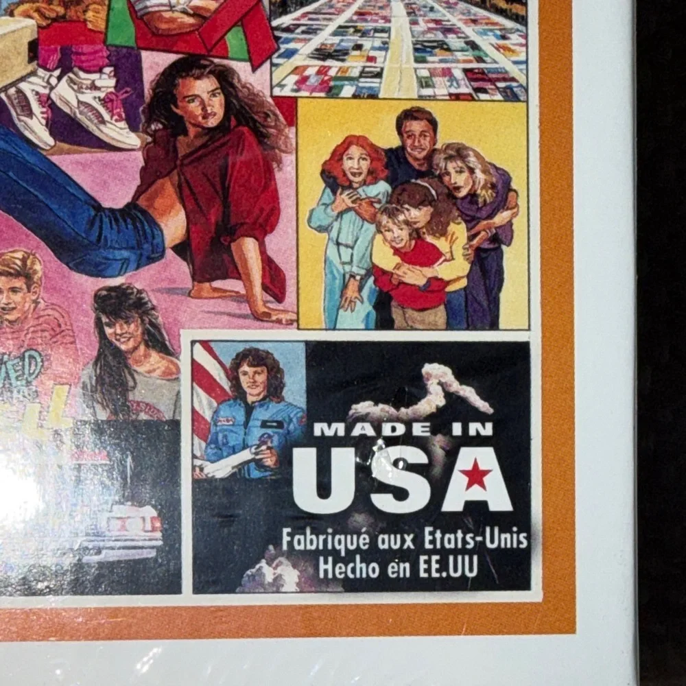 White Mountain 1980's Collage Puzzle NEW
